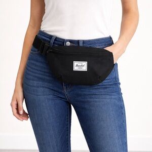 NEW Herschel Black Waist Pack / Fanny Pack | Adjustable Strap